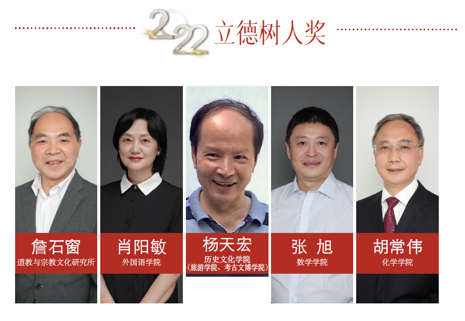 【榜样力量】四川大学2022年表彰大会获奖代表风采
